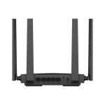 Router Cudy WR3600 con conexión Gigabit Ethernet, doble banda de 2.4 GHz y 5 GHz, en color negro. SKU: WR3600.