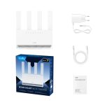 Cudy WR3600E, router inalámbrico Gigabit Ethernet de doble banda (2,4 GHz / 5 GHz) en color blanco