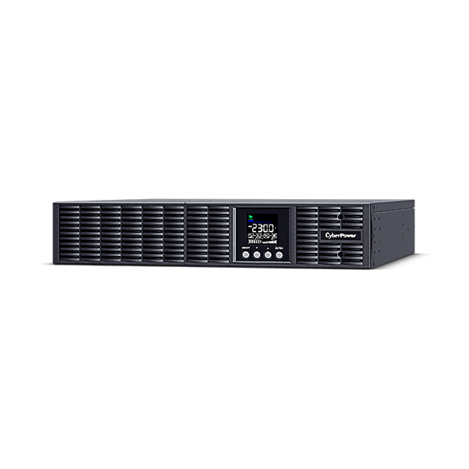 CyberPower OLS3000ERT2UA sistema de alimentación ininterrumpida (UPS) Doble conversión (en línea) 3 kVA 2700 W 10 salidas AC 1 CyberPower OLS3000ERT2UA UPS en rack
