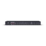 Imagen del producto CyberPower PDU44004, una unidad de distribución de energía con 12 salidas AC, en color negro, con SKU PDU44004