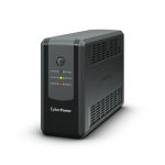 CyberPower UT650EG-FR sistema de alimentación ininterrumpida con 3 salidas AC, 0,65 kVA y 360 W