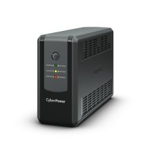 CyberPower UT650EG-FR sistema de alimentación ininterrumpida con 3 salidas AC, 0,65 kVA y 360 W
