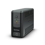 CyberPower UT850EG-FR sistema de alimentación ininterrumpida UPS línea interactiva con 0,85 kVA y 425 W, 3 salidas AC