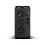 CyberPower UT850EG-FR sistema de alimentación ininterrumpida UPS línea interactiva con 0,85 kVA y 425 W, 3 salidas AC