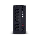 CyberPower VP1000EILCD sistema de alimentación ininterrumpida con línea interactiva de 1 kVA, 550 W y 6 salidas AC
