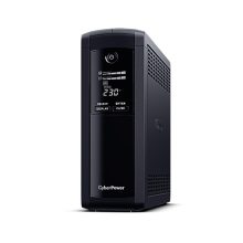 Sistema de alimentación ininterrumpida CyberPower VP1200EILCD, línea interactiva, 1,2 kVA, 720 W, 8 salidas AC