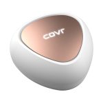 Router D-Link COVR 1000 Mbit/s en color bronce y blanco, SKU COVR-C1203, para redes inalámbricas con alta cobertura y rendimiento.