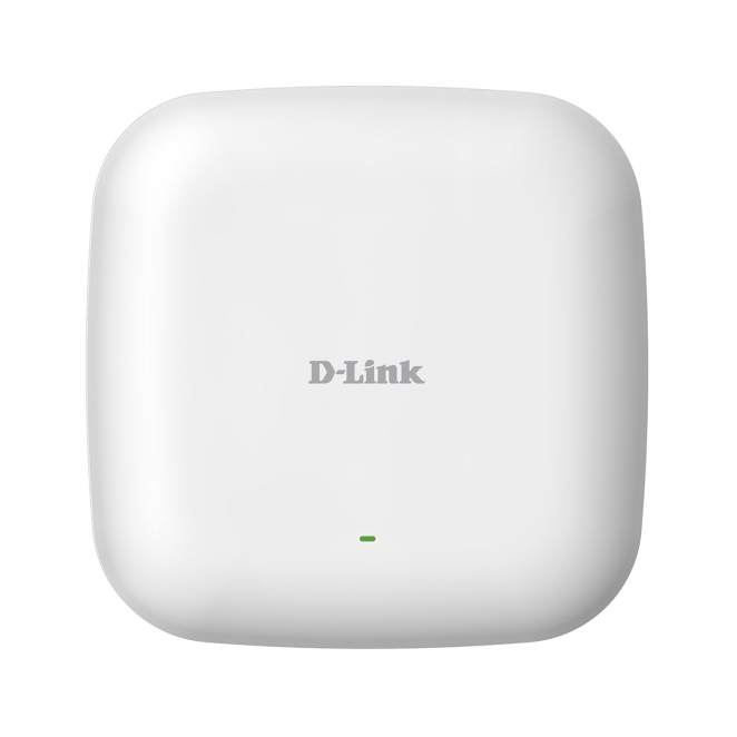 D-Link AC1300 Dual-Band PoE Router con Velocidad de 1000 Mbit/s D-Link AC1300 Wave 2 Dual-Band 1000 Mbit/s en color blanco con soporte PoE para redes inalámbricas, SKU DAP-2610