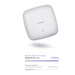 D-Link AC2300 Punto de Acceso inalámbrico Blanco con 1700 Mbit/s y Energía sobre Ethernet (PoE) SKU DAP-2682