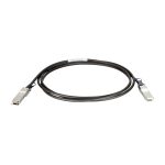 D-Link QSFP+, 1m Cable de fibra óptica e InfiniBand QSFP+ Negro DEM-CB100QXS