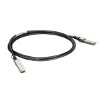 D-Link QSFP+, 1m Cable de fibra óptica e InfiniBand QSFP+ Negro DEM-CB100QXS