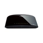 Switch de red D-Link DES-1008D, no administrado, con conexiones Fast Ethernet de 10/100 Mbps, en color negro. SKU DES-1008D.