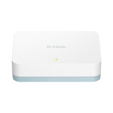 Imagen del switch D-Link DGS-1005D/E, no administrado, L2, con puertos Gigabit Ethernet 10/100/1000 Mbps, color negro, SKU DGS-1005D/E