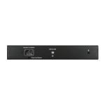 D-Link DGS-1008MP switch no administrado Gigabit Ethernet con PoE, 1U en color negro, SKU DGS-1008MP