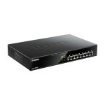 D-Link DGS-1008MP switch no administrado Gigabit Ethernet con PoE, 1U en color negro, SKU DGS-1008MP