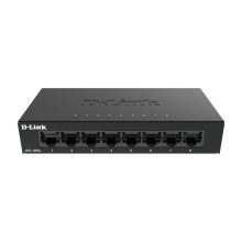 D-Link DGS-108GL switch no administrado Gigabit Ethernet de 8 puertos, color negro, SKU DGS-108GL/E