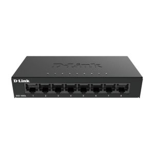 D-Link DGS-108GL switch no administrado Gigabit Ethernet de 8 puertos, color negro, SKU DGS-108GL/E
