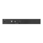 Switch gestionado D-Link DGS-1210-10MP con puertos Gigabit Ethernet y energía sobre Ethernet, color negro y gris, SKU DGS-1210-10MP/E