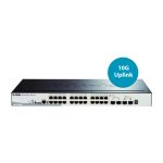 Switch D-Link DGS-1510-28P gestionado L3, Gigabit Ethernet (10/100/1000), PoE, negro. SKU: DGS-1510-28P/E