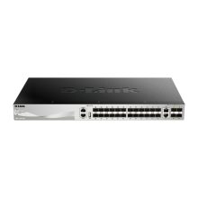 D-Link DGS-3130-30S/E switch gestionado L3, 10G Ethernet, 30 puertos, color gris, SKU DGS-3130-30S/E