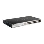 D-Link DGS-3130-30S/E switch gestionado L3, 10G Ethernet, 30 puertos, color gris, SKU DGS-3130-30S/E