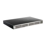 D-Link DGS-3130-54TS/E switch gestionado, L3 Gigabit Ethernet, gris, alta performance para redes cableadas, SKU DGS-3130-54TS/E