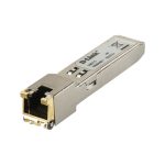 Imagen del módulo transceptor SFP D-Link DGS-712 para conexiones de cobre de 1000 Mbps, SKU DGS-712