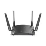 D-Link DIR-1960, router inalámbrico Gigabit Ethernet de doble banda (2,4 GHz / 5 GHz) en color negro, SKU DIR-1960