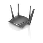 D-Link DIR-1960, router inalámbrico Gigabit Ethernet de doble banda (2,4 GHz / 5 GHz) en color negro, SKU DIR-1960