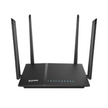 Router inalámbrico D-Link DIR-825 con Gigabit Ethernet, doble banda (2,4 GHz / 5 GHz) y color negro, SKU DIR-825/EE