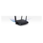 D-Link AC1200 router inalámbrico con Gigabit Ethernet, doble banda (2,4 GHz / 5 GHz) en color negro. Modelo SKU DIR-842V2