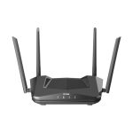 D-Link DIR-X1560, router inalámbrico gigabit ethernet, doble banda (2.4 GHz / 5 GHz), color negro, SKU DIR-X1560