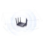 Router D-Link DIR-X5460 de alta velocidad, color negro, con tecnología Gigabit Ethernet, SKU DIR-X5460
