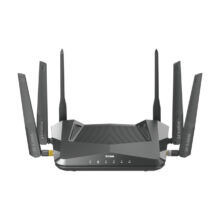 Router D-Link DIR-X5460 de alta velocidad, color negro, con tecnología Gigabit Ethernet, SKU DIR-X5460