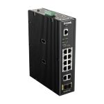 Imagen del D-Link DIS-200G-12PS, un switch gestionado L2 con Gigabit Ethernet (10/100/1000) y Energía sobre Ethernet (PoE), SKU: DIS-200G-12PS