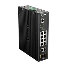Imagen del D-Link DIS-200G-12PS, un switch gestionado L2 con Gigabit Ethernet (10/100/1000) y Energía sobre Ethernet (PoE), SKU: DIS-200G-12PS
