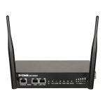 Imagen del punto de acceso inalámbrico D-Link DIS-2650AP, negro, con velocidad de 1200 Mbit/s y soporte para PoE. SKU: DIS-2650AP.