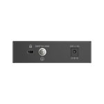 D-Link DMS-105 switch no administrado L2 2.5G Ethernet, soporte para velocidades de 100, 1000 y 2500 Mbps en color negro, SKU DMS-105/E