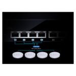 Vista frontal del switch D-Link DMS-108, no administrado, L2, con puertos Ethernet 2.5G, modelo SKU DMS-108/E