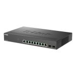 D-Link DMS-1250-10S/E switch gestionado de 2.5G Ethernet con 10 puertos, color negro, SKU DMS-1250-10S/E