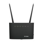 Router inalámbrico D-Link DSL-3788 con doble banda 2,4 GHz y 5 GHz en color negro, SKU DSL-3788/E