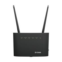 Router inalámbrico D-Link DSL-3788 con doble banda 2,4 GHz y 5 GHz en color negro, SKU DSL-3788/E