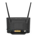 Router inalámbrico D-Link DSL-3788 con doble banda 2,4 GHz y 5 GHz en color negro, SKU DSL-3788/E