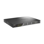 D-Link DSS-200G-28MP/E switch gestionado L2 Gigabit Ethernet (10/100/1000) con PoE, 1U de altura en color gris, SKU DSS-200G-28MP/E
