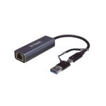D-Link DUB-2315 adaptador y tarjeta de red Ethernet con velocidad de hasta 2500 Mbit/s, conexión USB-C. SKU: DUB-2315