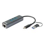 Base para portátil y replicador de puertos D-Link DUB-2332 alámbrico USB Tipo C gris, SKU DUB-2332