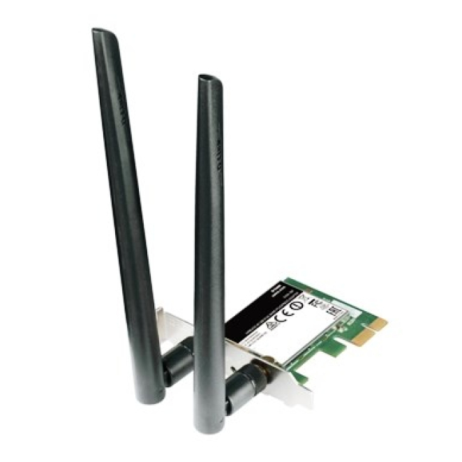 D-Link adaptador de red interno WLAN 867 Mbit/s Imagen del adaptador de red interno D-Link DWA-582 con capacidad WLAN de 867 Mbit/s (SKU DWA-582)