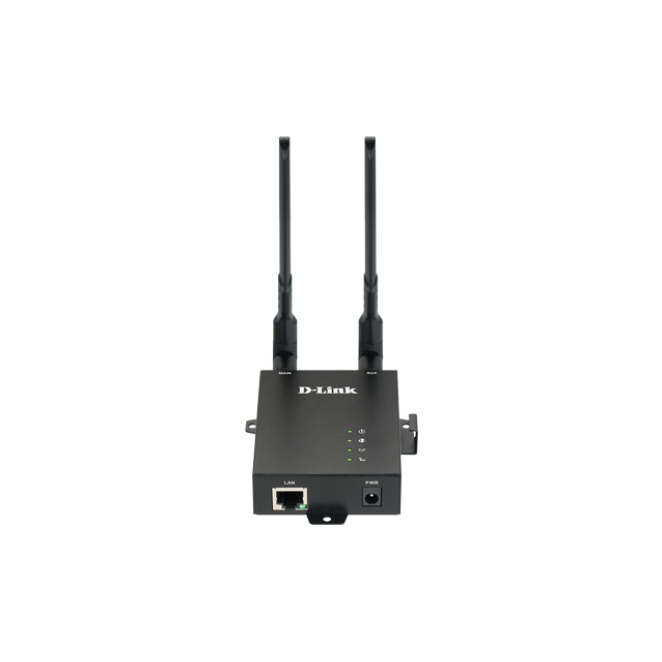 Router D-Link DWM-312 con conectividad avanzada en Negro Imagen del router D-Link DWM-312 en color negro, destacando su conectividad avanzada y diseño moderno. SKU: DWM-312
