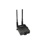 Imagen del router D-Link DWM-312 en color negro, destacando su conectividad avanzada y diseño moderno. SKU: DWM-312