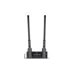 Imagen del router D-Link DWM-312 en color negro, destacando su conectividad avanzada y diseño moderno. SKU: DWM-312